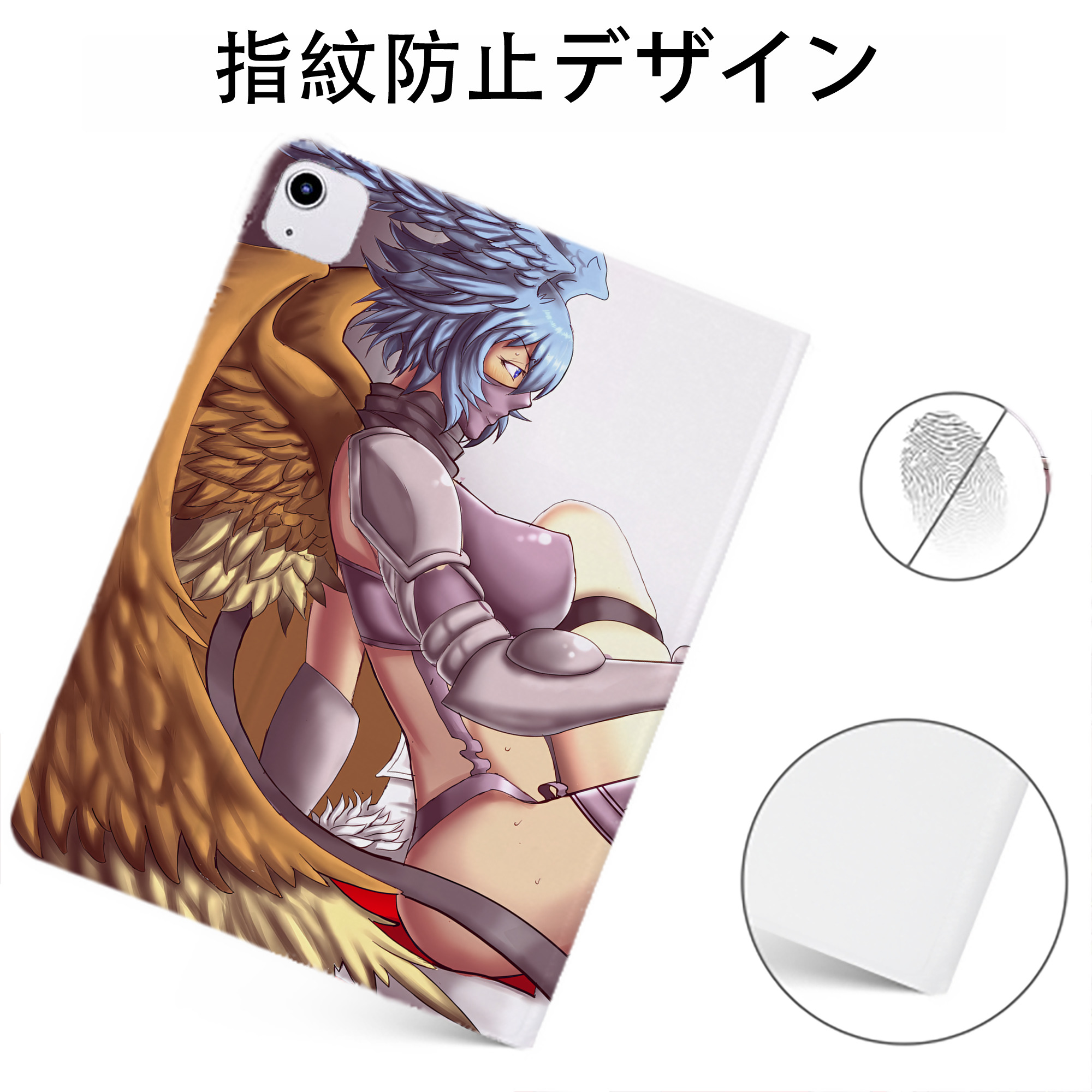（画像用） Digimon デジタルモンスター/デジモン IPadケース ペンホルダー付き ブックスタイルデザイン